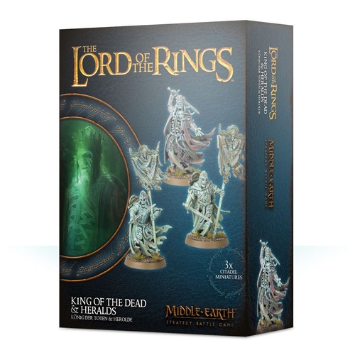 30-46 Middle Earth Strategy Battle Game: King Of The Dead & Heralds