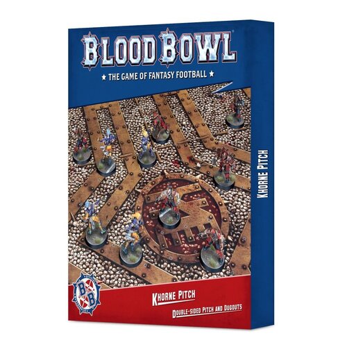200-18 Blood Bowl: Khorne Pitch & Dugouts