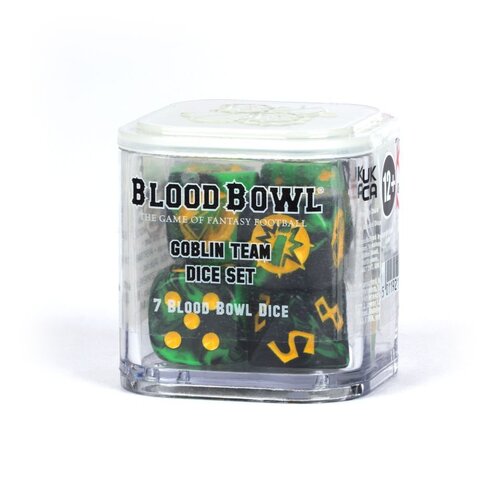 200-26 Blood Bowl: Goblin Team Dice