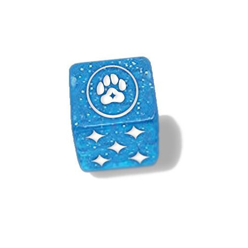 Magical Kitties Save The Day: Kitty Paw Dice Set (set of 6 20mm dice)