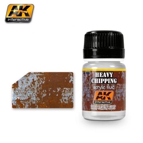 AK-Interactive: Weathering - Heavy Chipping Effects Acrylic Fluid