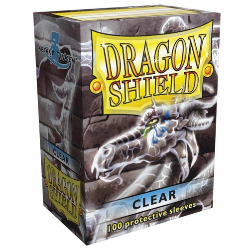 Dragon Shield Sleeves: 100 Box Clear