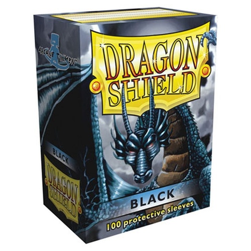 Dragon Shield Sleeves: 100 Box Black
