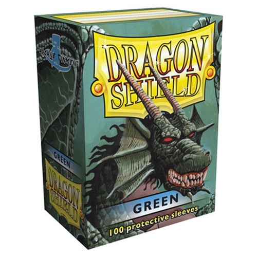 Dragon Shield Sleeves: 100 Box - Green