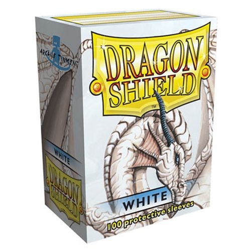 Dragon Shield Sleeves: 100 Box - White
