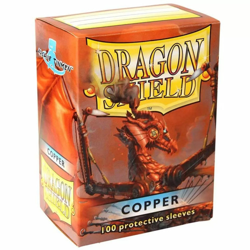 Dragon Shield Sleeves: 100 Box - Copper