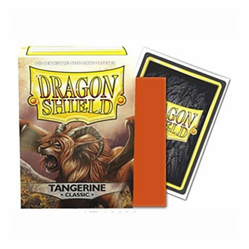Dragon Shield Sleeves: 100 Box - Tangerine