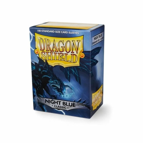 Dragon Shield Sleeves: 100 Box - Night Blue