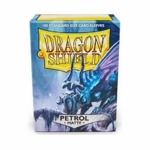 Dragon Shield Sleeves: 100 Box - Petrol Matte