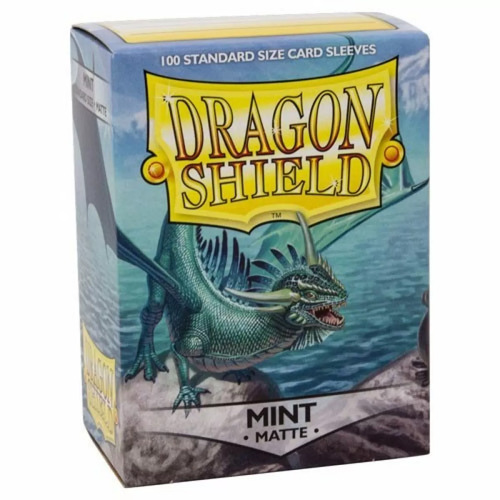 Dragon Shield Sleeves: 100 Box - Mint Matte
