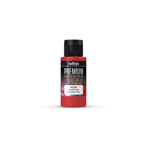 Premium Colour Fluorescent Scarlet 60 ml