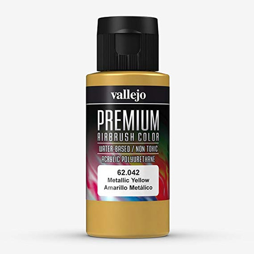 Premium Colour Metallic Yellow 60 ml