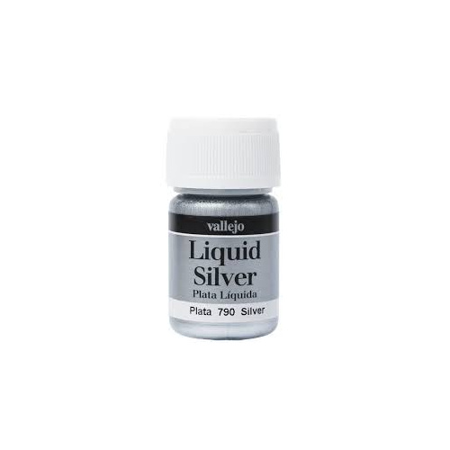 Model Colour Metallic Liquid Silver (Alcohol Base) 35 ml