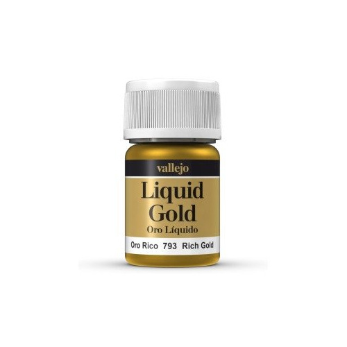 Model Colour Metallic Liquid Rich Gold (Alcohol Base) 35 ml