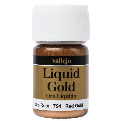Model Colour Metallic Liquid Red Gold (Alcohol Base) 35 ml