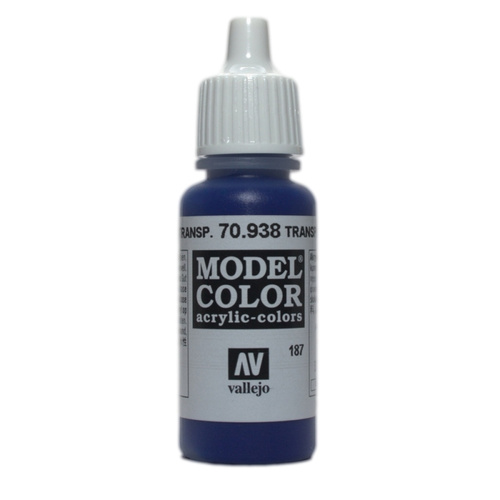 Model Colour Transparent Blue 17 ml