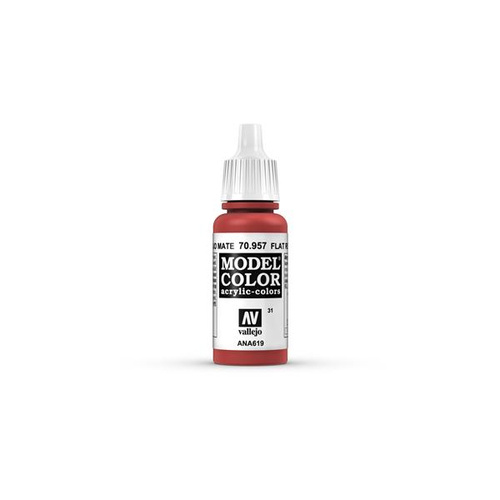 Model Colour Flat Red 17 ml