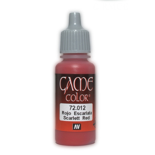 Game Colour Scarlet Red 17 ml