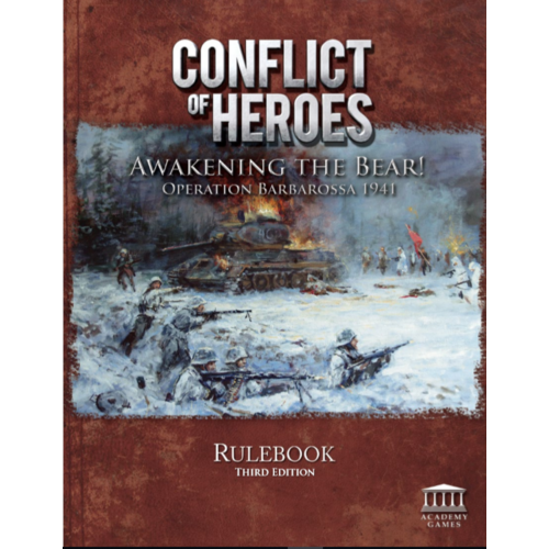 Conflict of Heroes: Awakening the Bear 3rd Edition- Rulebook, Mission Sheets, and Summary Sheets