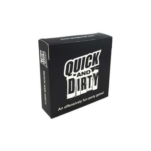Quick and Dirty: An Offensively Fun Party Game (Black Edition)