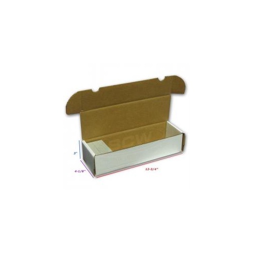 BCW 660 Count Card Storage Box [STORE PICKUP ONLY]
