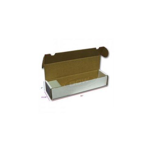 BCW 800 Count Card Storage Box [STORE PICKUP ONLY]