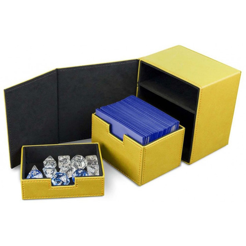 BCW Deck Vault Box LX - Yellow (100)