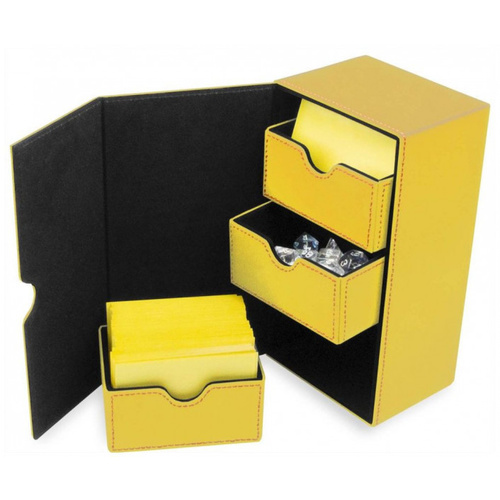 BCW Deck vault Box LX - Yellow (200)
