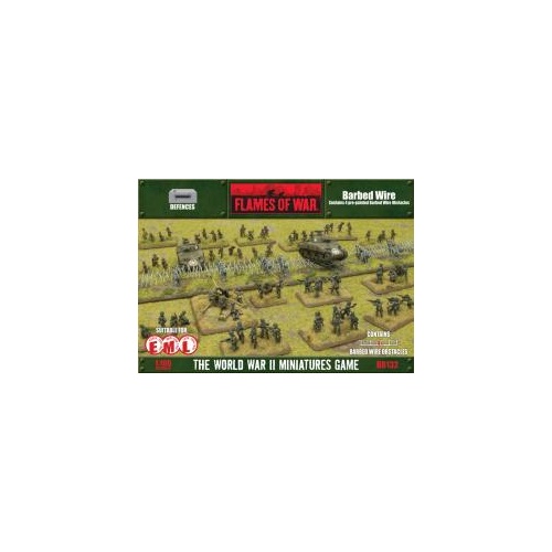 Battlefield in a Box: BB132 Barbed Wire Obstacles (15mm)