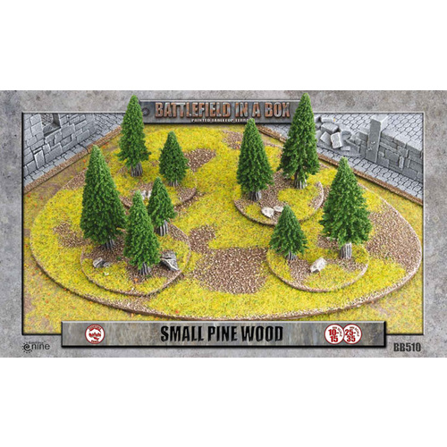 Battlefield in a Box: BB510 Small Pine Wood (15/30mm)