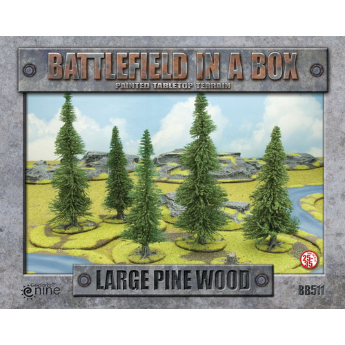 Battlefield in a Box: BB511 Large Pine Wood (30mm)