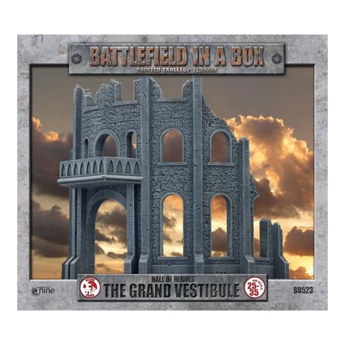 Battlefield in a Box: BB523 Gothic Battlefields - Hall of Heroes Grand Vestibule - 30mm (1 pc)