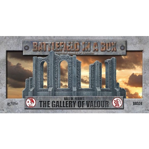 Battlefield in a Box: BB524 Gothic Battlefields - Hall of Heroes Gallery of Valour - 30mm (1 pc)