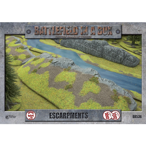 Battlefield in a Box: Escarpments (x2) - 15mm/30mm
