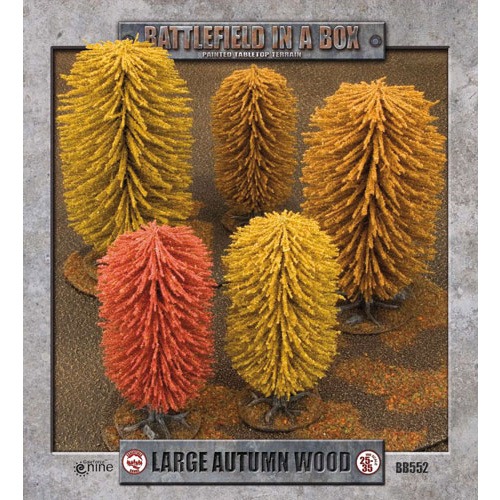 Battlefield in a Box: BB552 Large Autumn Wood (30mm)