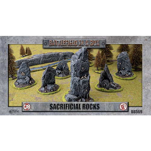 Battlefield in a Box: BB569 Sacrificial Rocks (30mm)