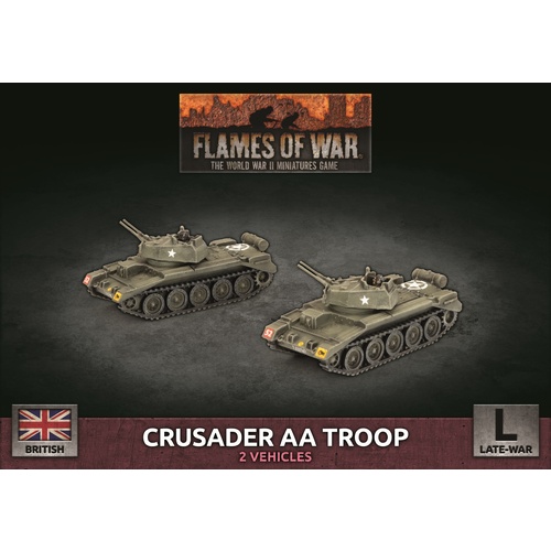 Crusader AA Troop (x2) (Plastic) BBX59