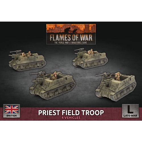 Priest Field Troop (x4) (Plastic) BBX64
