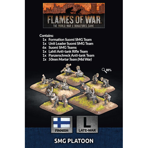 Flames of War: Finnish: Jaakari SMG Platoon