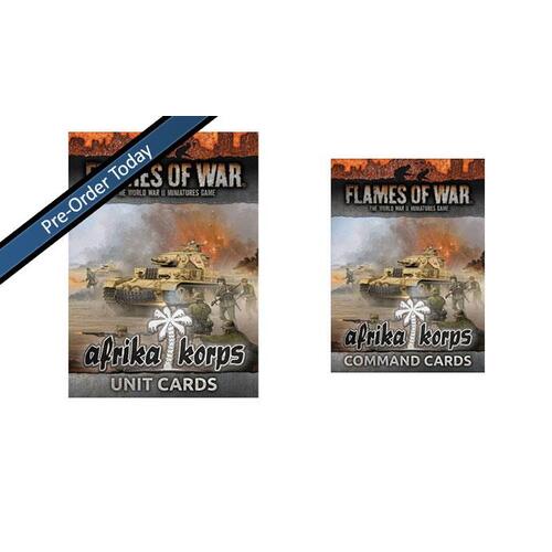 Flames of War: Afrika Korps Card Bundle