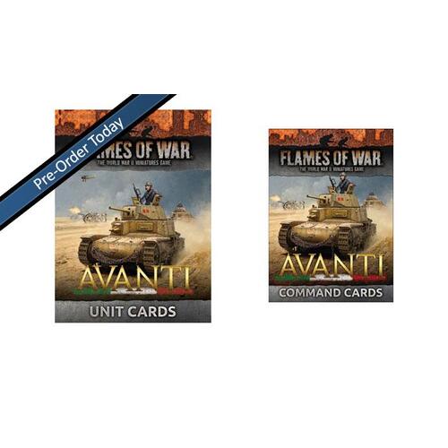 Flames of War: Avanti Card Bundle