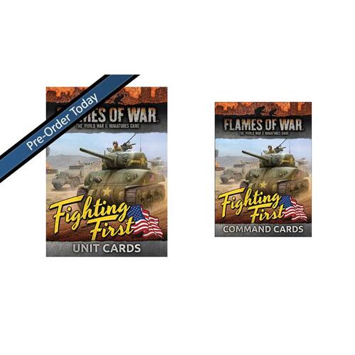 Flames of War: Fighting First Cards Bundle
