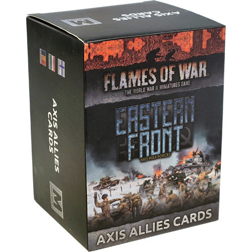 Flames of War: Eastern Front Axis Allies Unit & Command Cards (182 Cards)