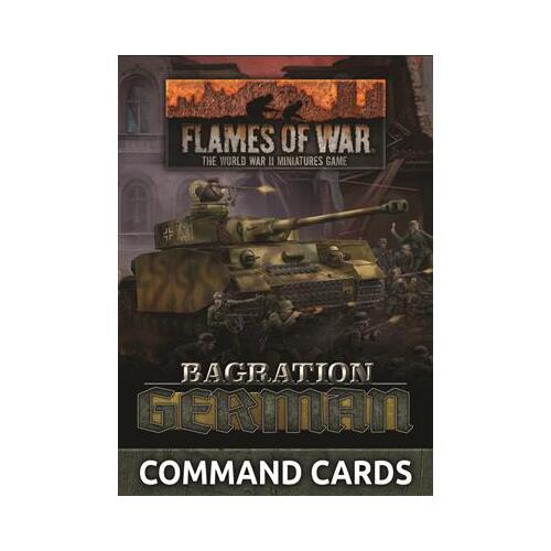 Flames of War: Bagration German Command Cards