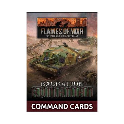 Flames of War: LW Bagration Romanian Command Card Pack 