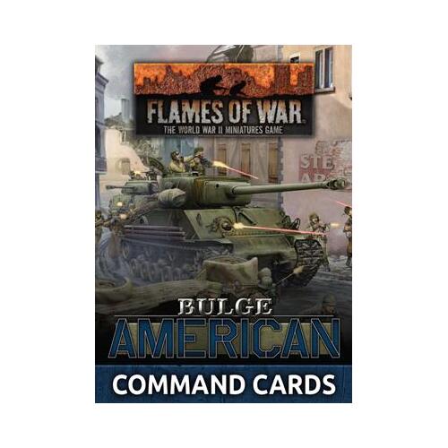 Flames of War: Bulge: American Command Cards