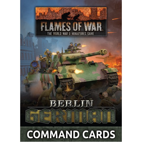Flames of War: Berlin: German Command Cards