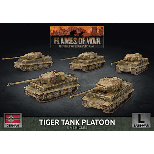 Tiger Heavy Tank Platoon (x5 Plastic)