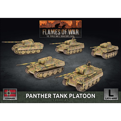 Panther A (Early) (x5 Plastic)