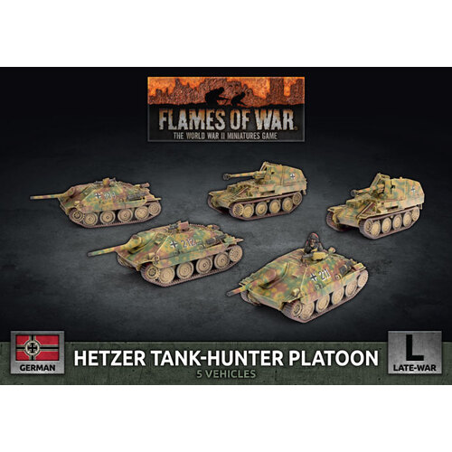 Hetzer/Marder Tank Hunter Platoon (x5 Plastic)